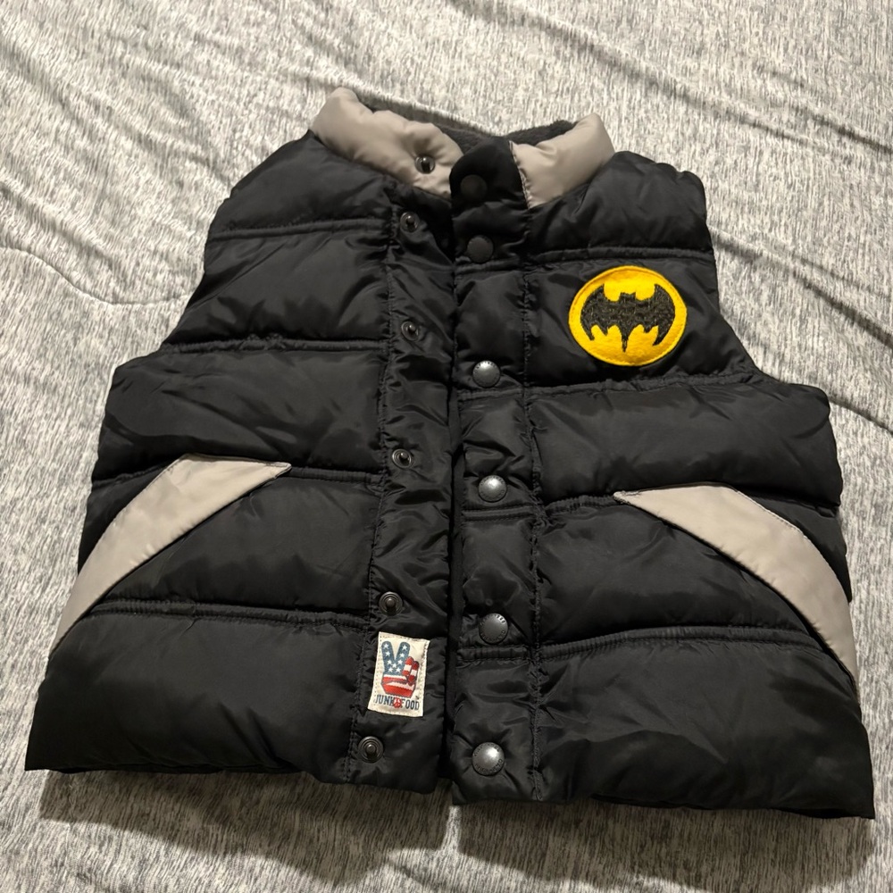 Batman Toddler Puffer Vest